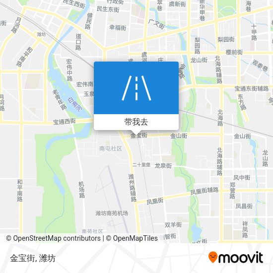 金宝街地图