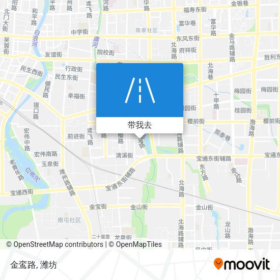 金鸾路地图