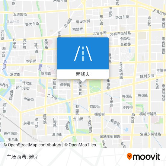 广场西巷地图