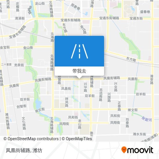 凤凰街辅路地图