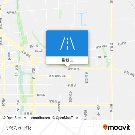 青银高速地图