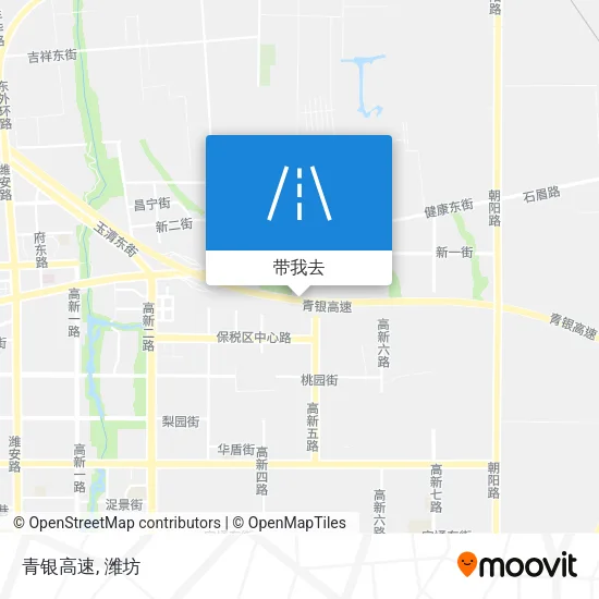青银高速地图