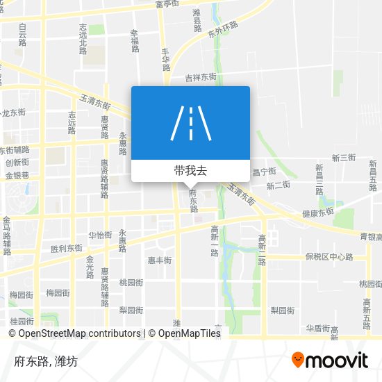 府东路地图