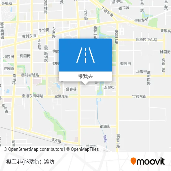 樱宝巷(盛瑞街)地图