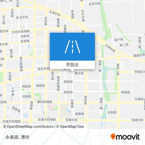 永春路地图