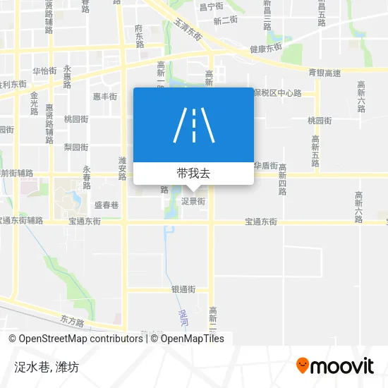 浞水巷地图
