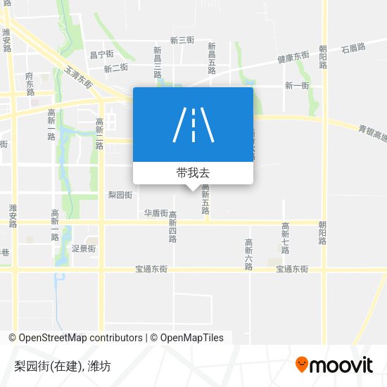 梨园街(在建)地图
