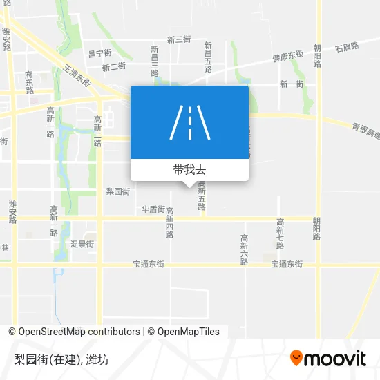 梨园街(在建)地图