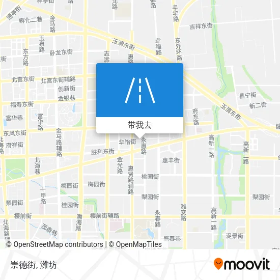 崇德街地图