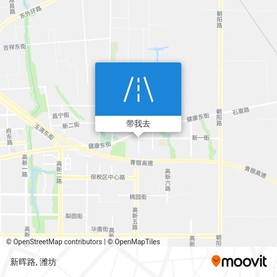 新晖路地图