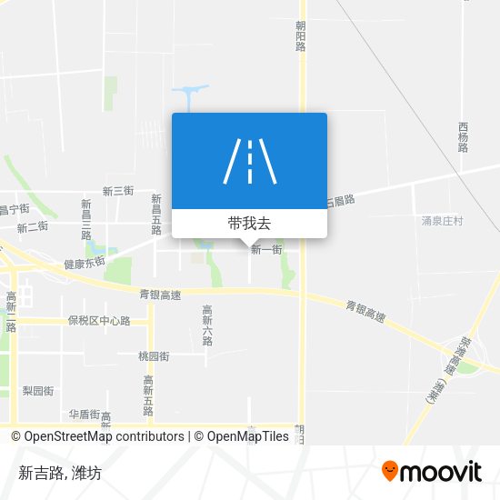 新吉路地图