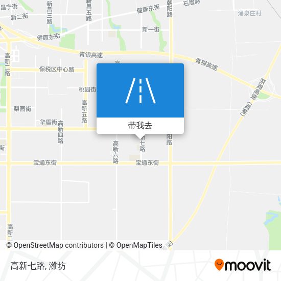 高新七路地图