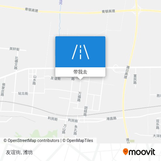 友谊街地图