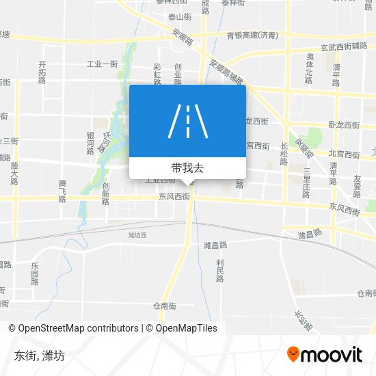 东街地图