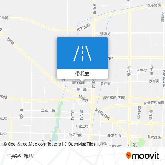 恒兴路地图