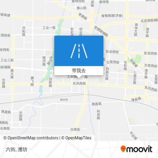 六街地图