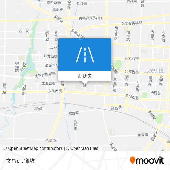 文昌街地图