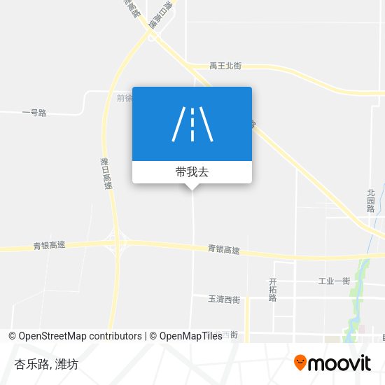 杏乐路地图