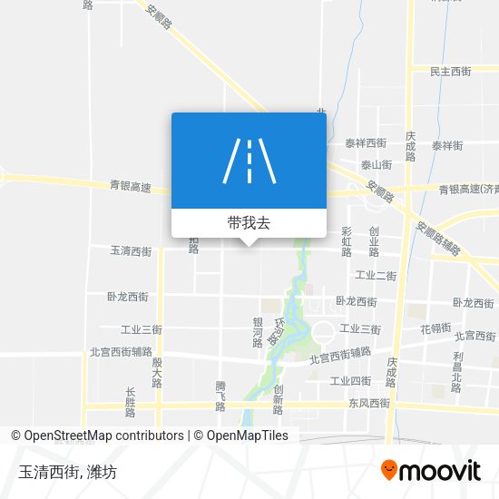 玉清西街地图