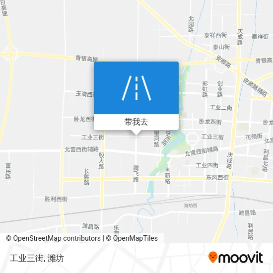 工业三街地图