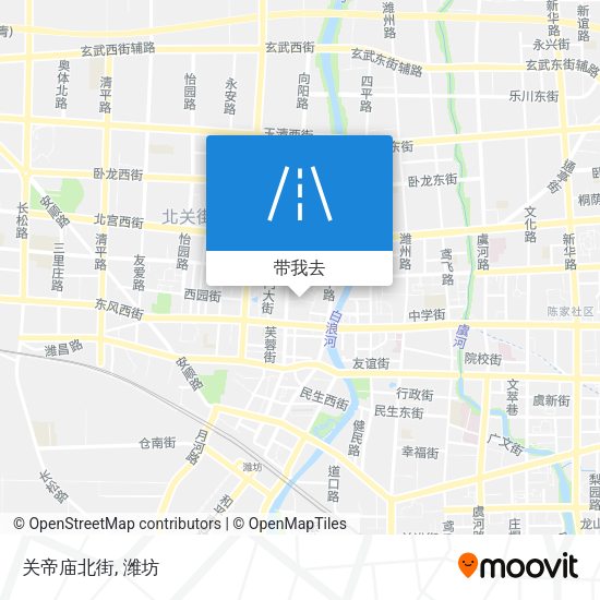关帝庙北街地图