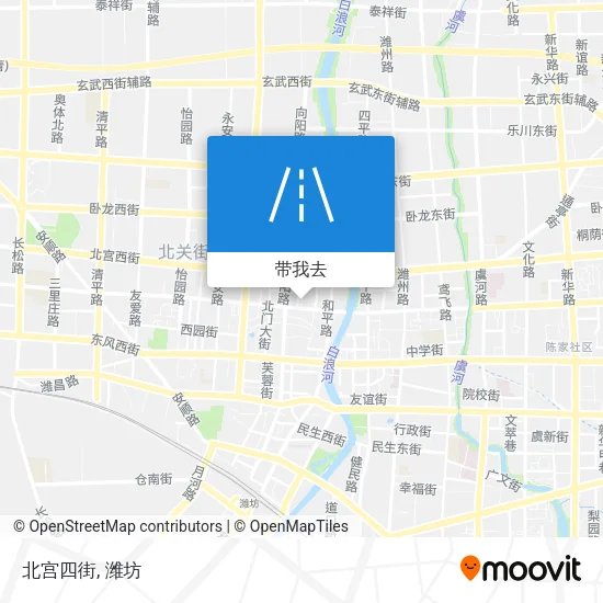 北宫四街地图