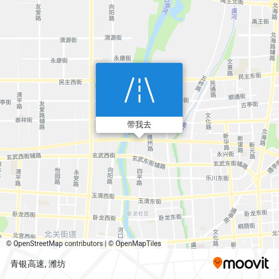 青银高速地图