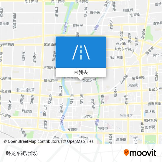 卧龙东街地图