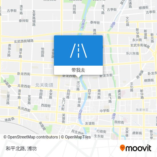 和平北路地图