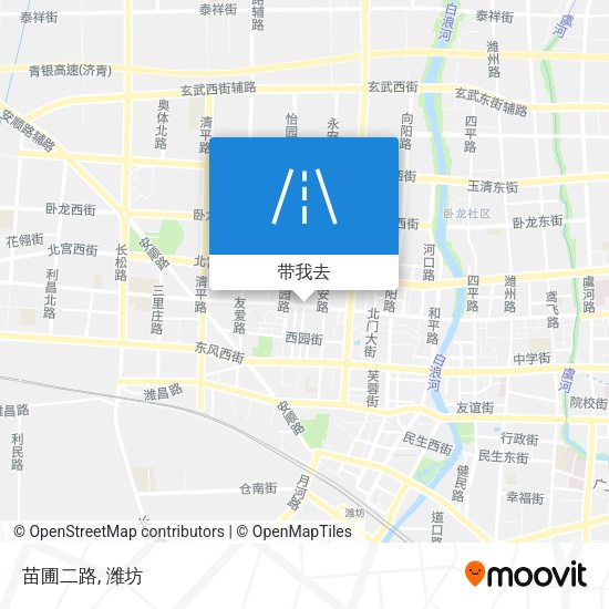 苗圃二路地图