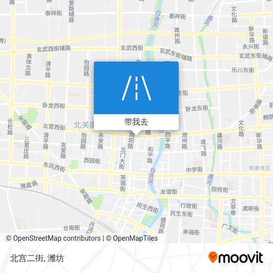 北宫二街地图