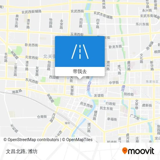 文昌北路地图