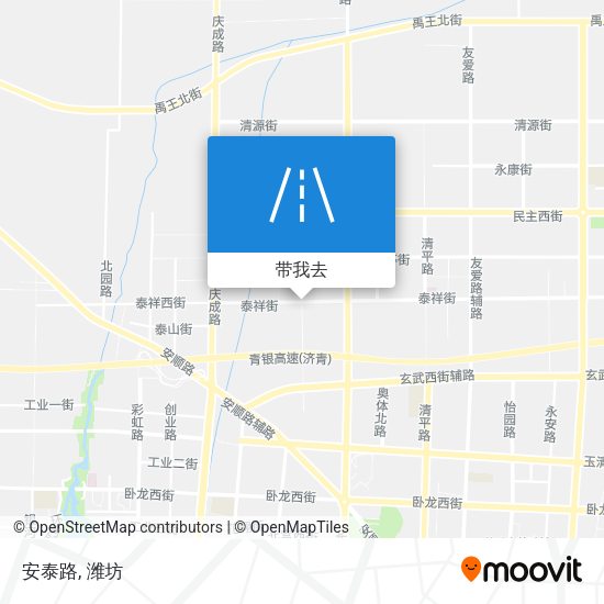 安泰路地图