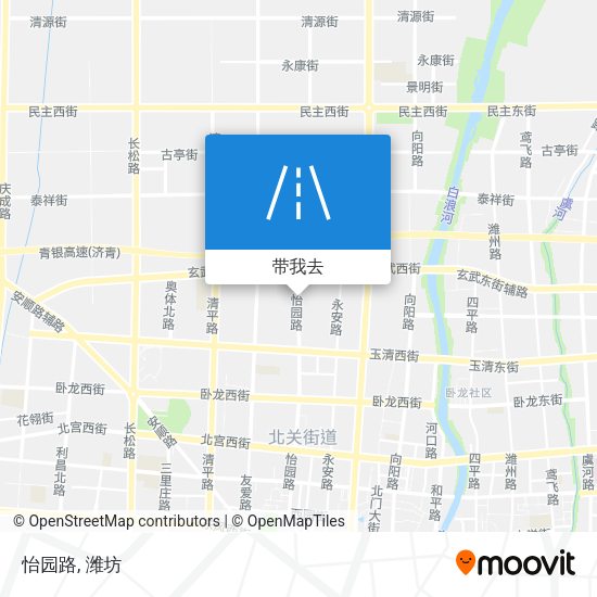 怡园路地图