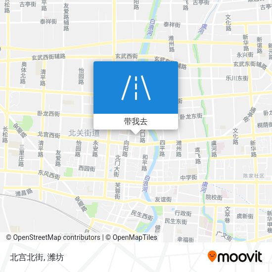 北宫北街地图