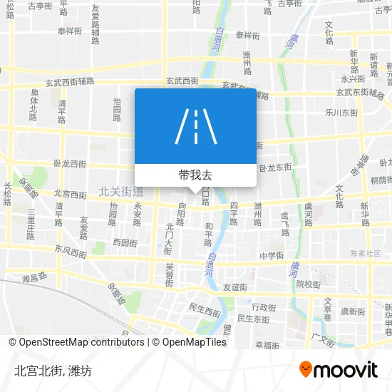 北宫北街地图