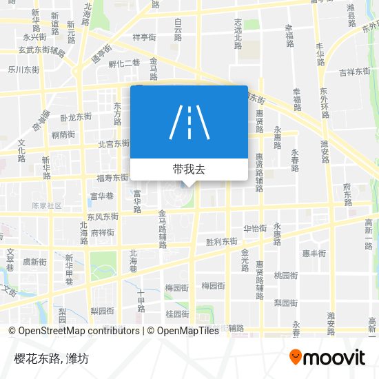 樱花东路地图
