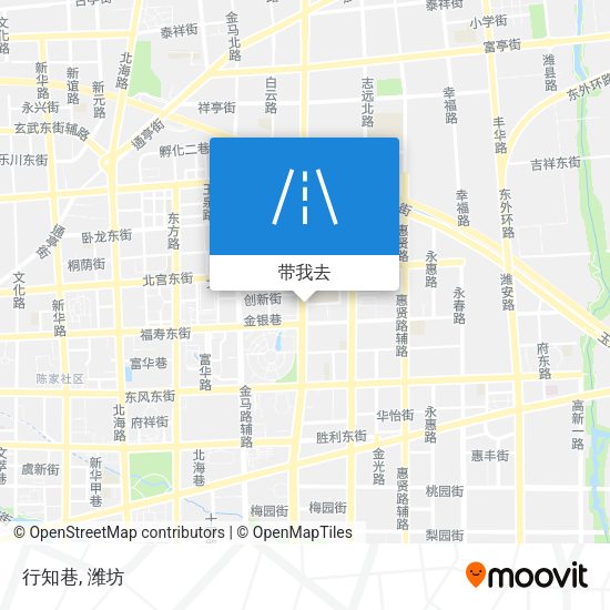 行知巷地图