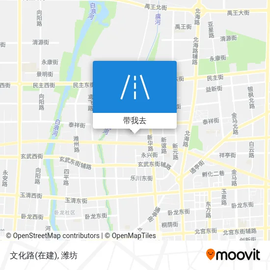 文化路(在建)地图