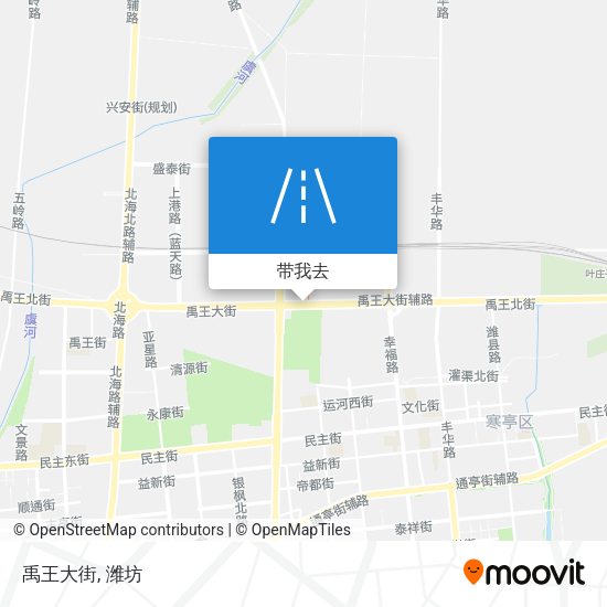 禹王大街地图