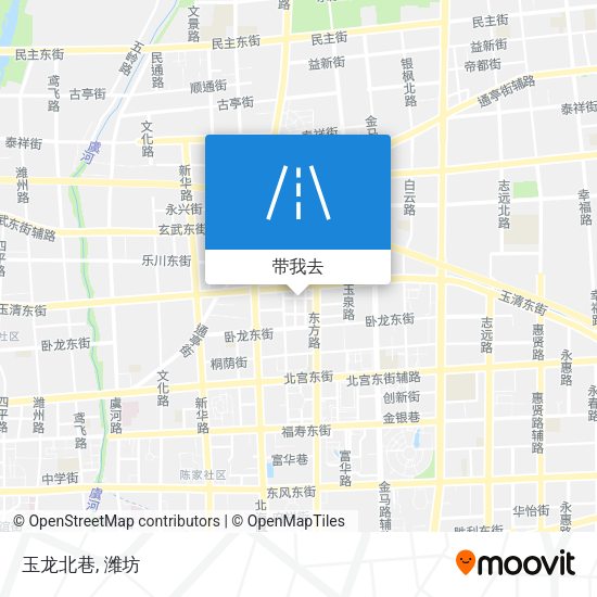 玉龙北巷地图