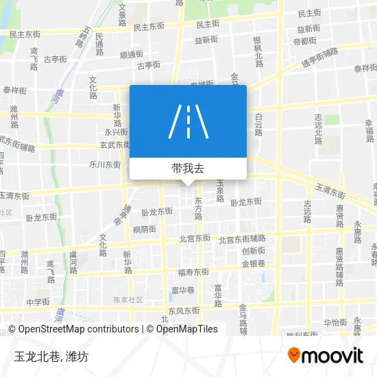 玉龙北巷地图
