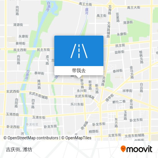 吉庆街地图