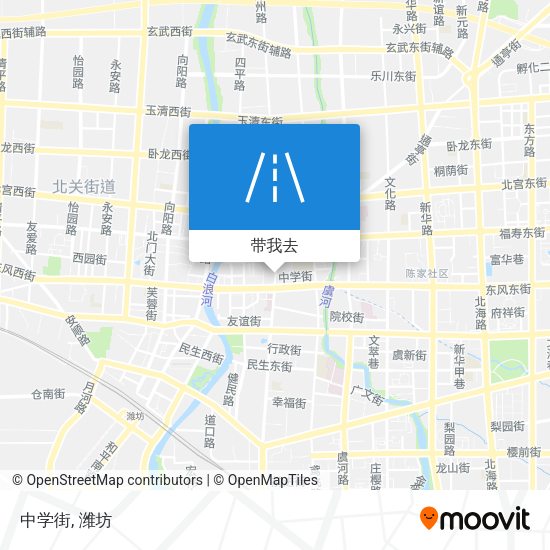 中学街地图
