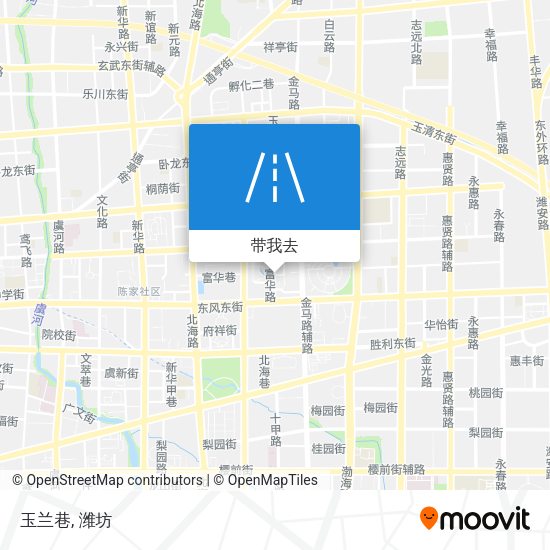 玉兰巷地图