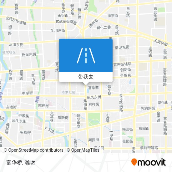 富华桥地图