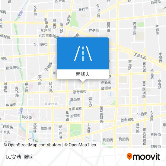 民安巷地图