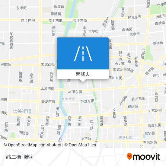 纬二街地图