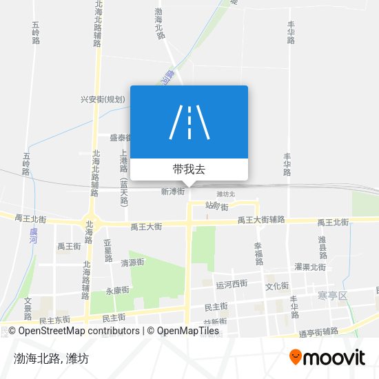 渤海北路地图