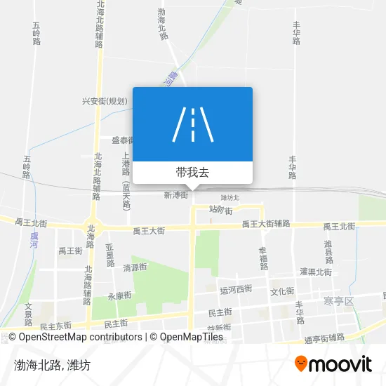 渤海北路地图